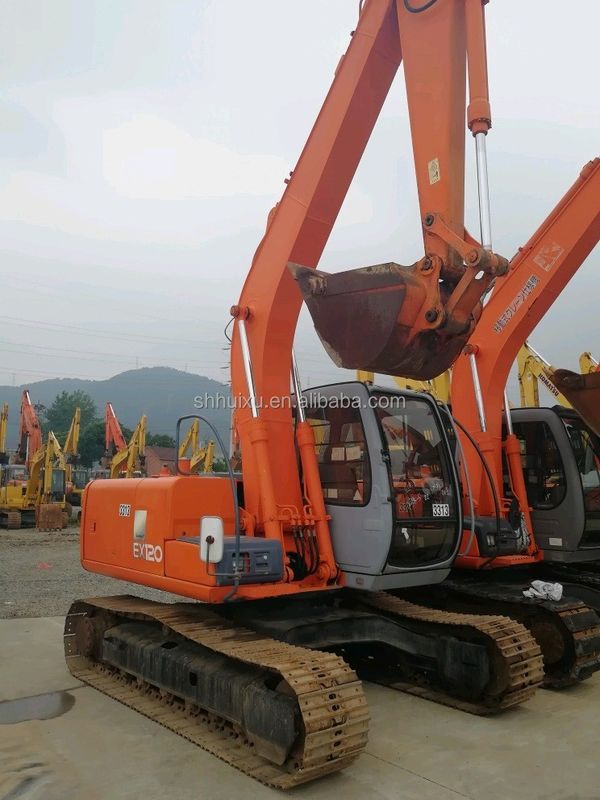 Hitachi jual panas bekas Crawler Excavator HITACHI EX120-5 kondisi baik Mesin penggali bekas Jepang untuk dijual