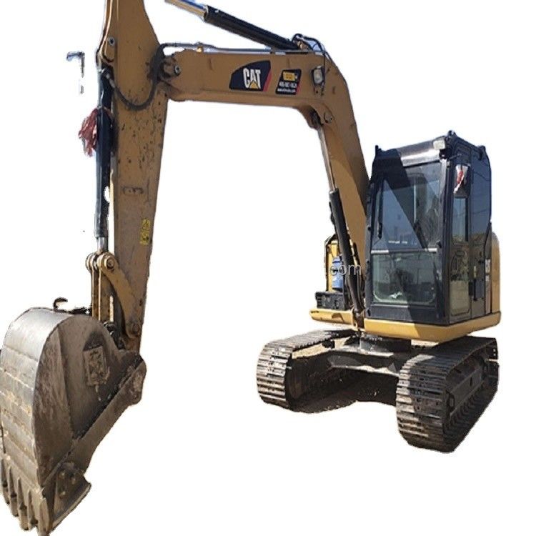 Kualitas tinggi Second Hand Mini crawler excavator digunakan CAT308E 8T Digunakan ulat Excavator menggali Mesin Caterpillar dalam stok