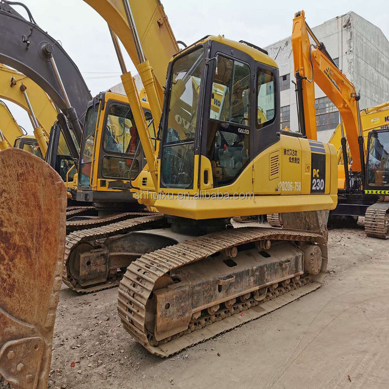 Komatsu jual panas bekas Komatsu PC230 excavator merangkak mesin penggalian bekas untuk dijual Komatsu Excavator