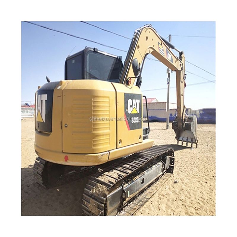 Kualitas tinggi Second Hand Mini crawler excavator digunakan CAT308E 8T Digunakan ulat Excavator menggali Mesin Caterpillar dalam stok