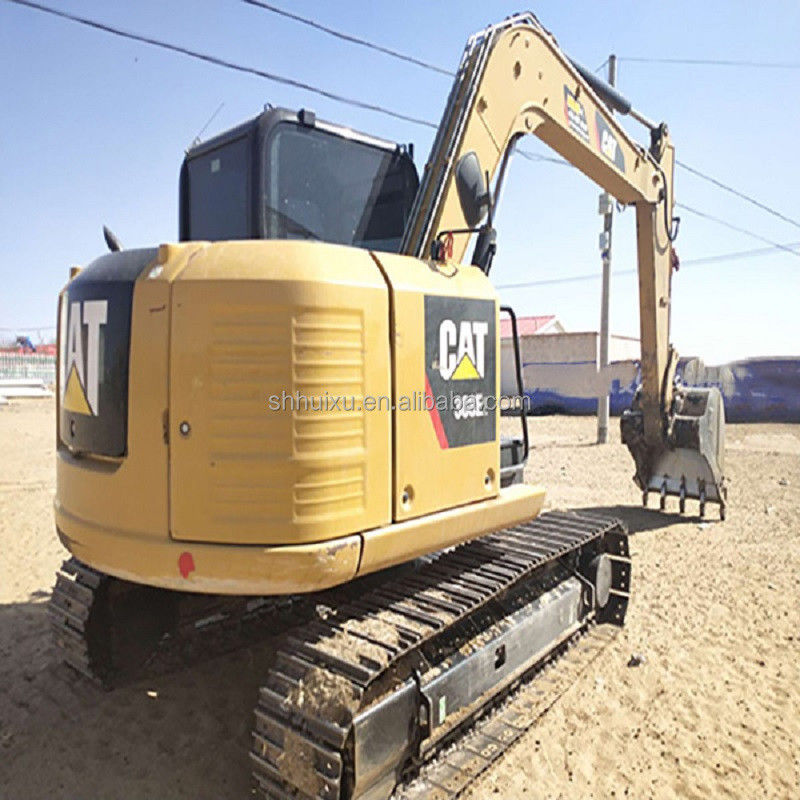 Kualitas tinggi Second Hand Mini crawler excavator digunakan CAT308E 8T Digunakan ulat Excavator menggali Mesin Caterpillar dalam stok