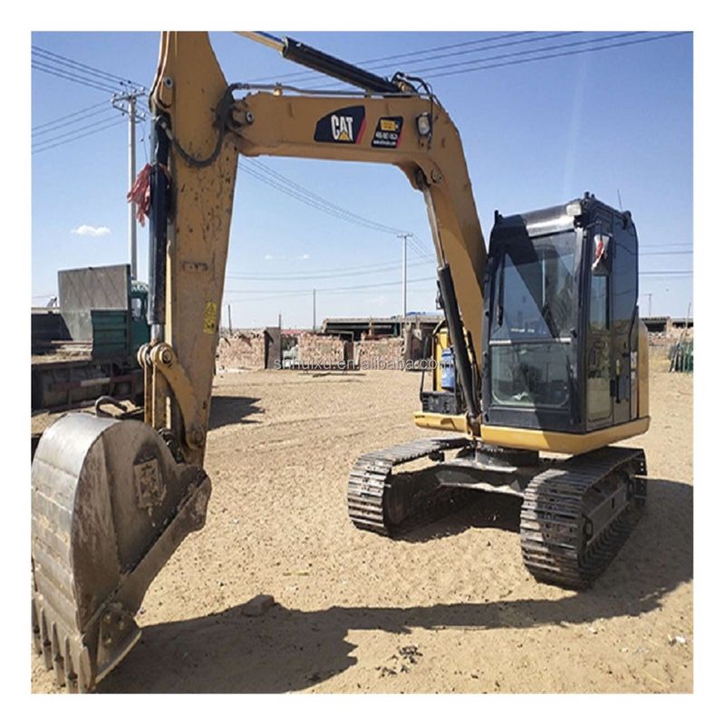 Kualitas tinggi Second Hand Mini crawler excavator digunakan CAT308E 8T Digunakan ulat Excavator menggali Mesin Caterpillar dalam stok
