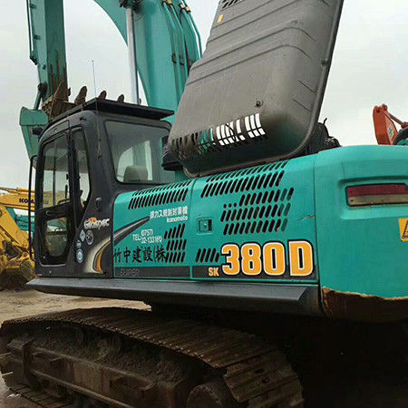 Digunakan excavator jepang Kobelco Sk 380 kualitas baik Low Working Hour second hand digunakan excavator kobelco digunakan harga excavator