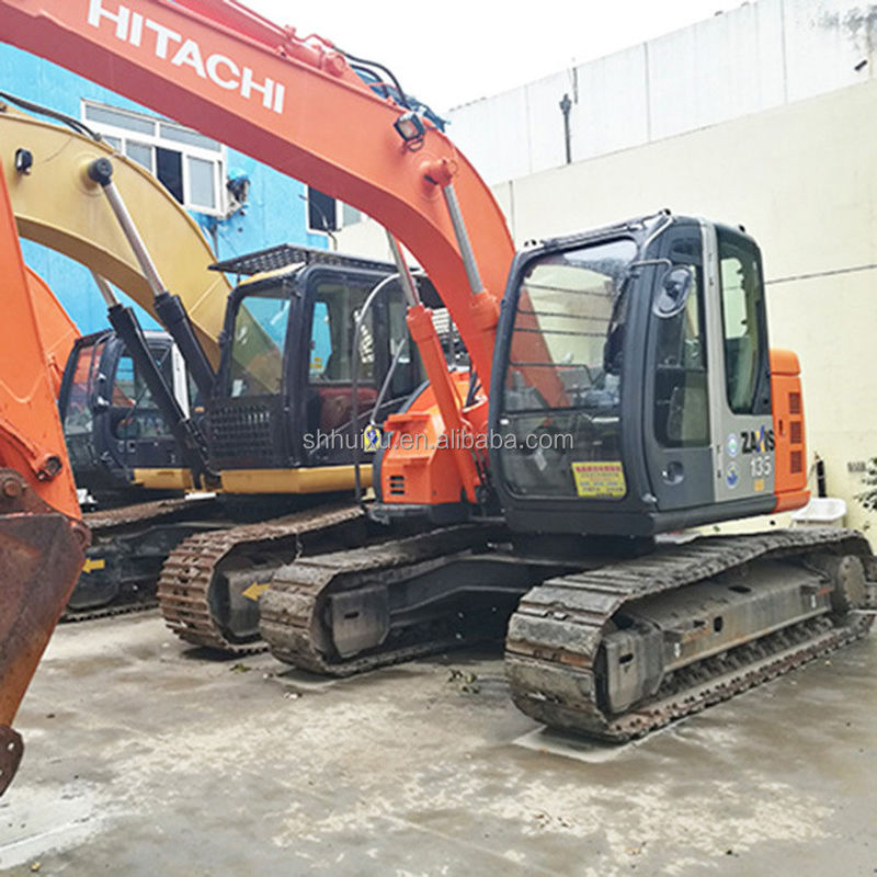 Hitachi jual panas bekas Crawler Excavator HITACHI 135 kondisi baik Mesin penggali bekas Jepang untuk dijual