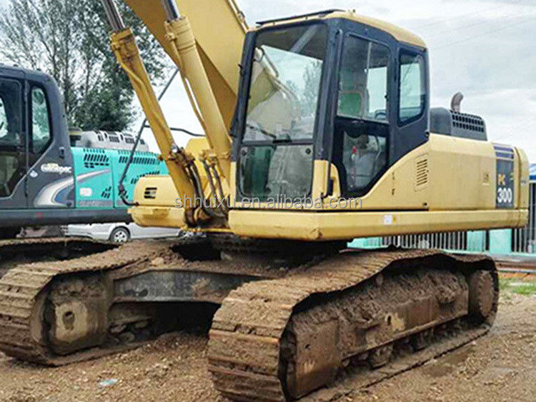Komatsu Digunakan Komatsu PC300-7 excavator crawler kualitas baik mesin penggali tangan kedua untuk dijual digunakan excavator pc300 Komatsu Excavator