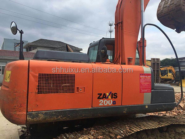 Hitachi jual panas Mesin penggali bekas Jepang HITACHI ZX200 bekas Crawler Excavator HITACHI 200 kondisi baik