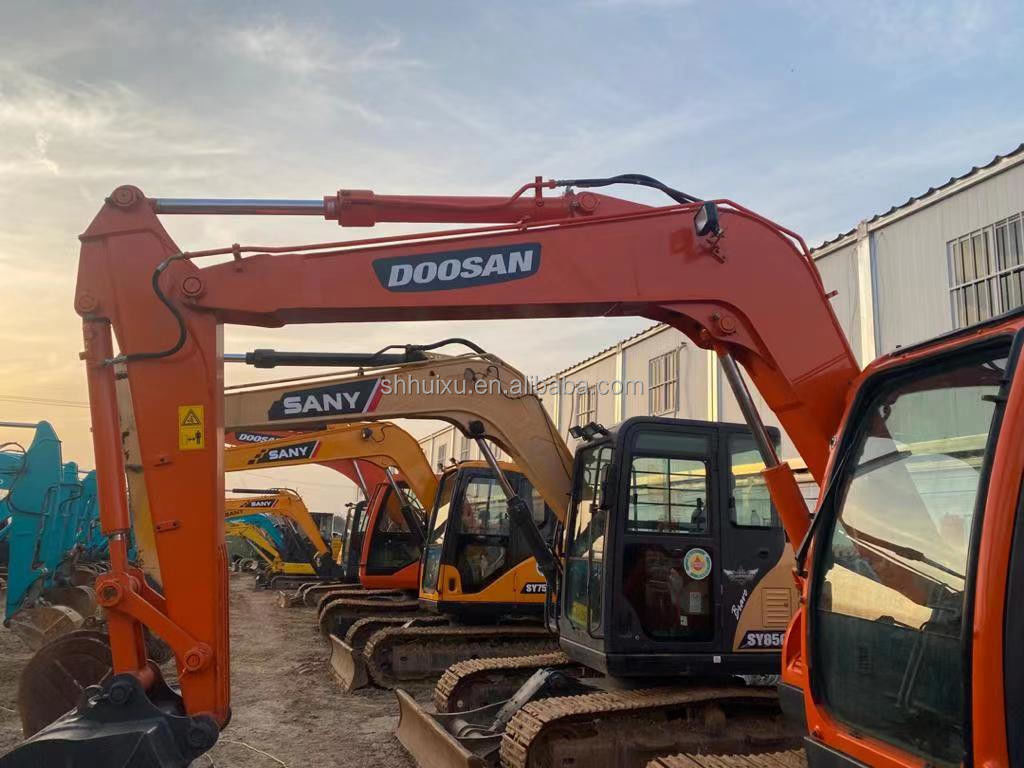 Korea asal digunakan mini penggali Doosan75 kualitas mesin konstruksi/Tangan kedua hidraulik merangkak excavator DOOSAN75 jual panas