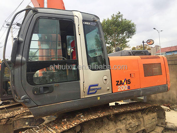 Hitachi jual panas Mesin penggali bekas Jepang HITACHI ZX200 bekas Crawler Excavator HITACHI 200 kondisi baik
