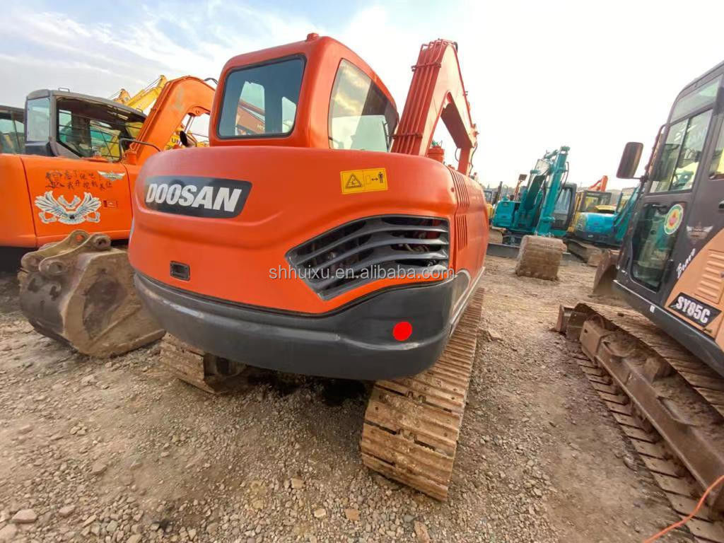 Korea asal digunakan mini penggali Doosan75 kualitas mesin konstruksi/Tangan kedua hidraulik merangkak excavator DOOSAN75 jual panas
