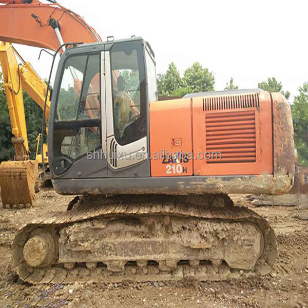 HITACHI jual panas mesin penggali tangan kedua Jepang bekas excavator merangkak HITACHI 210 kondisi baik