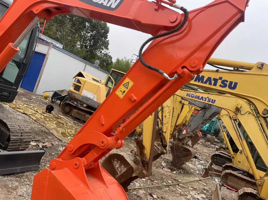 Kualitas tinggi Digunakan mini excavator Doosan ZX60 mesin konstruksi/Tangan kedua hidraulik crawler excavator DOOSAN ZX60 asal Korea