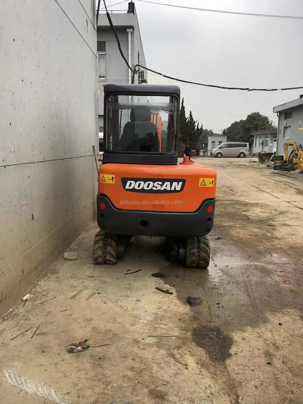Doosan jual panas Mesin konstruksi bekas mini excavator Doosan DH35 kualitas bagus/Tangan kedua hidraulik crawler excavator DOOSAN DH35 asal Korea