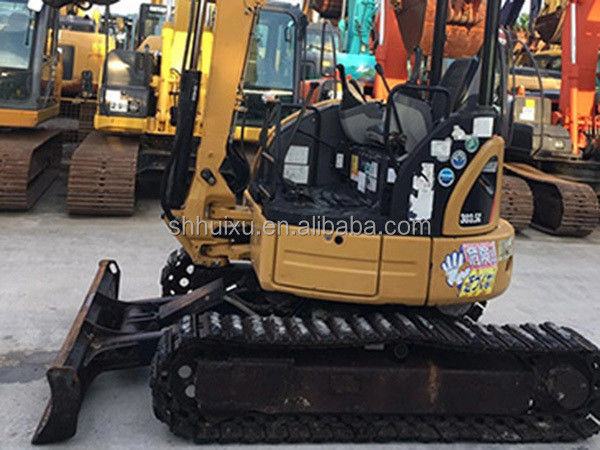 Kualitas baik bekas mini penggali hidraulik CAT303.5 Second Hand crawler kecil excavator ulat untuk dijual Caterpillar dalam stok