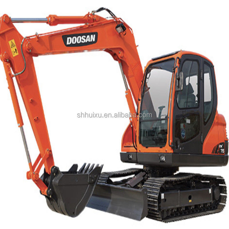 Tangan kedua 8 ton doosan DX80 excavator digunakan 80 model mini proyek tugas DX80 untuk dijual