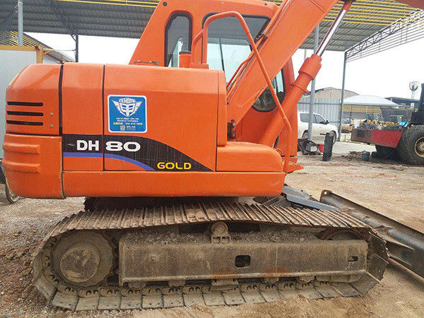 Tangan kedua 8 ton doosan DX80 excavator digunakan 80 model mini proyek tugas DX80 untuk dijual