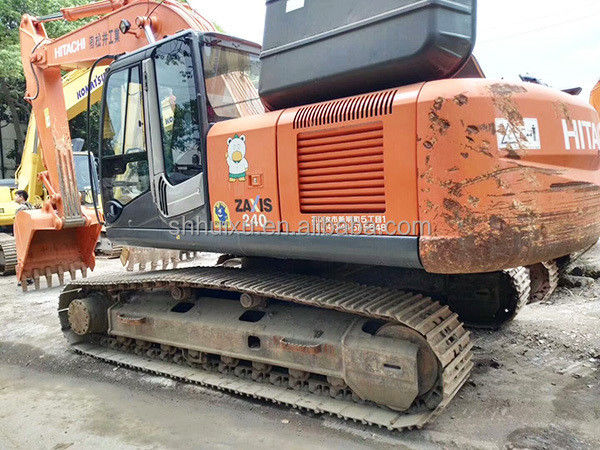 Hitachi jual panas bekas Crawler Excavator HITACHI 240 Mesin penggali bekas buatan Jepang