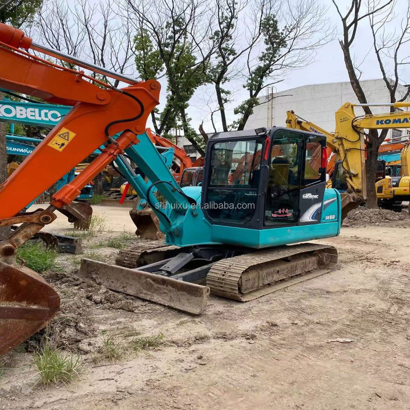 Kobelco SK200 Hydraulic crawler excavator Kobelco 60-8 second hand Kualitas tinggi/ mini digger bekas Harga murah