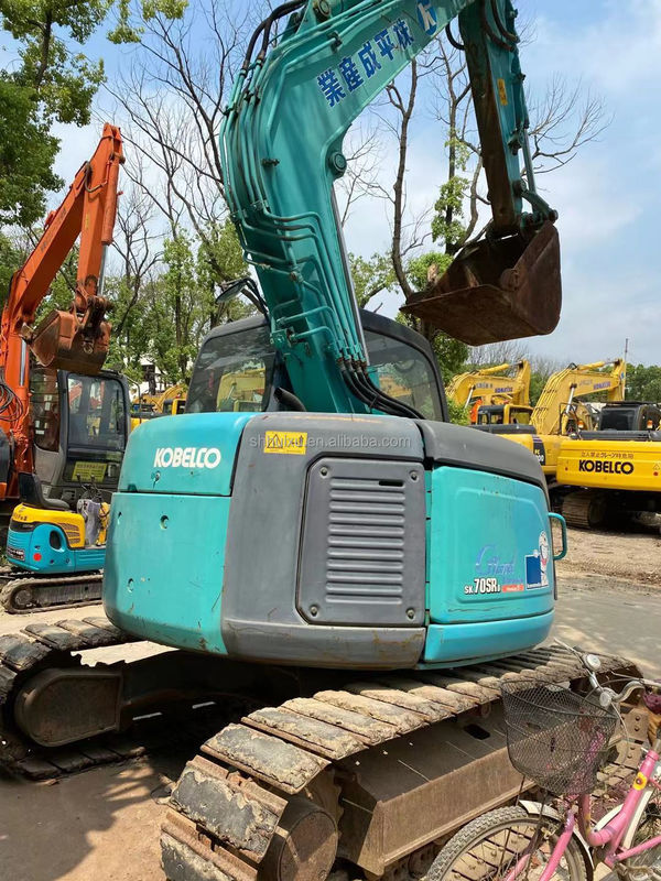 Kobelco SK200 Crawler excavator Kobelco 70SR bekas Hydraulic Kualitas tinggi Digunakan mini excavator Harga murah