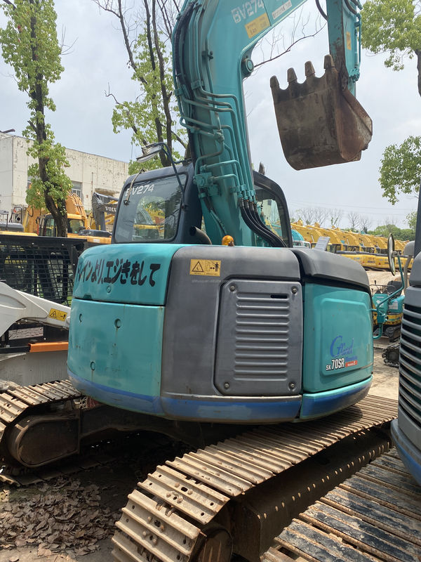 Kobelco SK200 Crawler excavator Kobelco 70SR bekas Hydraulic Kualitas tinggi Digunakan mini excavator Harga murah