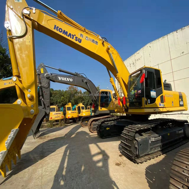 Komatsu PC450 bekas excavator, kinerja sempurna, tindakan cepat, harga rendah, dua tahun jaminan kualitas