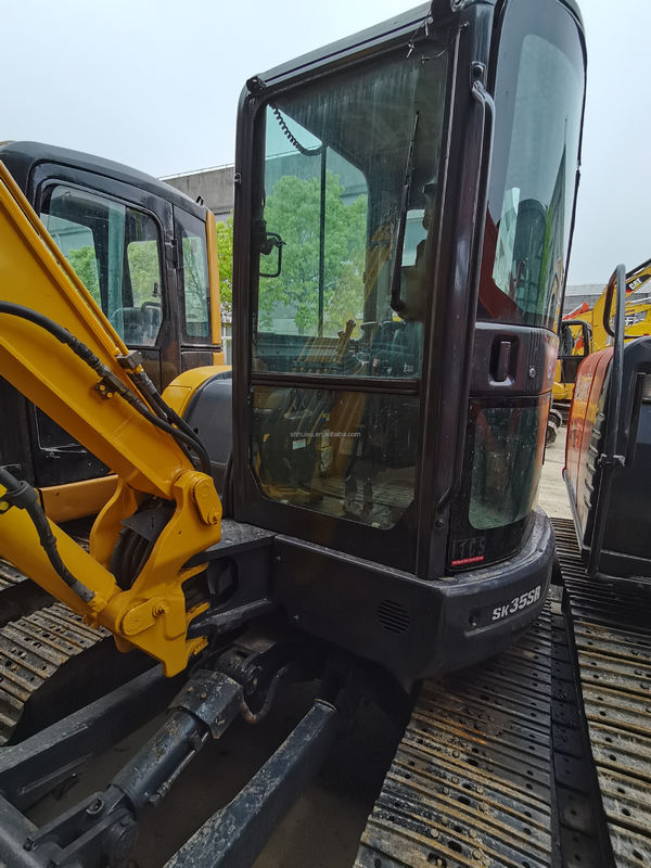 Kobelco SK200 Kobelco SK35SR bekas penggali crawler hidraulik asal Jepang/Mini excavator bekas Kobelco SK35SR Kualitas bagus Harga murah