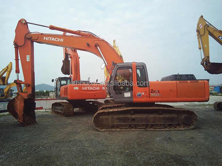 Hitachi dalam stok bekas Hitachi zx350 crawler excavator untuk dijual/ Mesin penggali bekas Jepang HITACHI 350 untuk dijual/