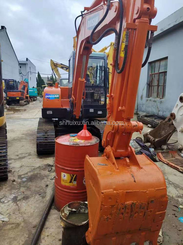 Doosan jual panas mini excavator digunakan doosan ex55 bekas hidraulik crawler excavator DOOSAN DH55 asal Korea