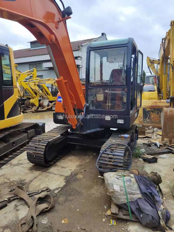 Doosan jual panas mini excavator digunakan doosan ex55 bekas hidraulik crawler excavator DOOSAN DH55 asal Korea