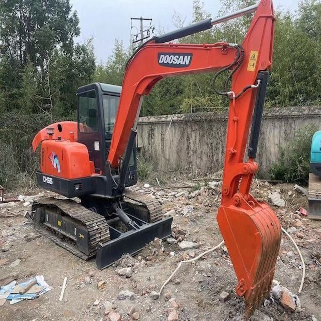 80% baru bekas excavator Doosan 55 excavator Korea bekas bekas excavator harga yang baik