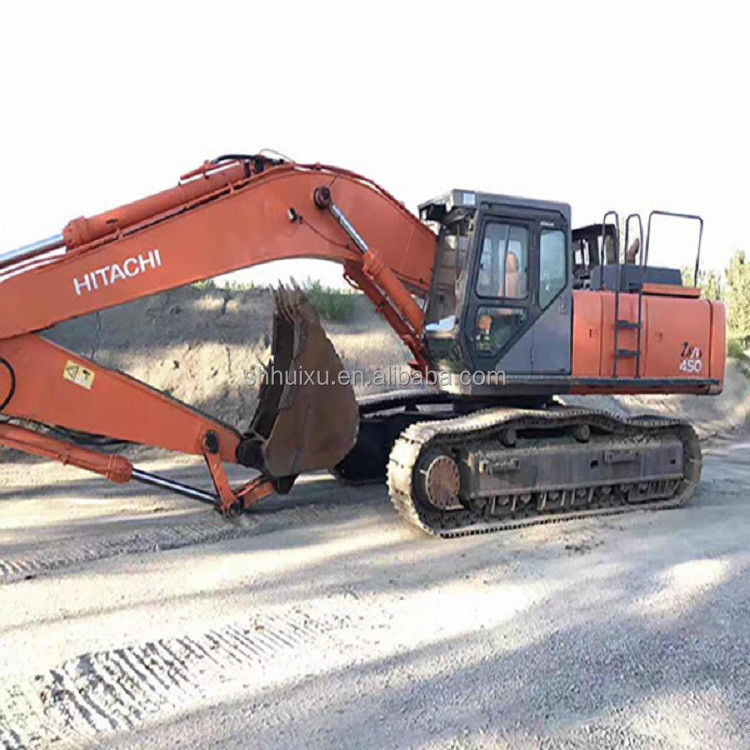 Hitachi dalam stok bekas besar Crawler Excavator HITACHI 450 kondisi baik Mesin penggali bekas Jepang HITACHI 450 untuk dijual/