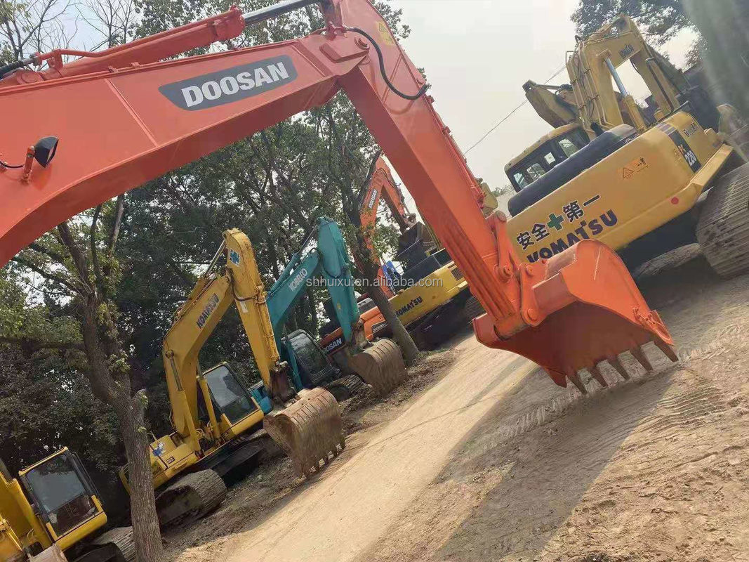 Doosan jual panas doosan dh220lc bekas excavator/ bekas mesin penggalian Doosan DH220-7 asal Korea untuk dijual