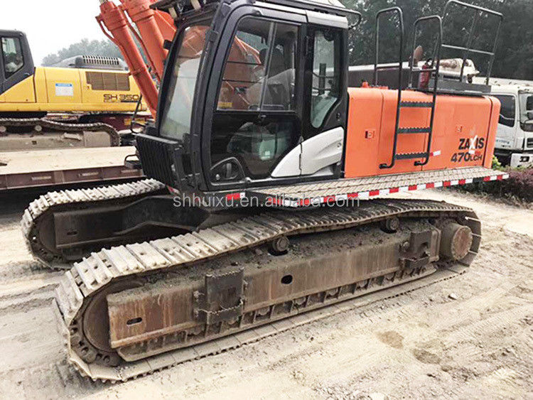 Hitachi jual panas bekas besar Crawler Excavator HITACHI 470 kondisi baik Mesin penggalian bekas Jepang