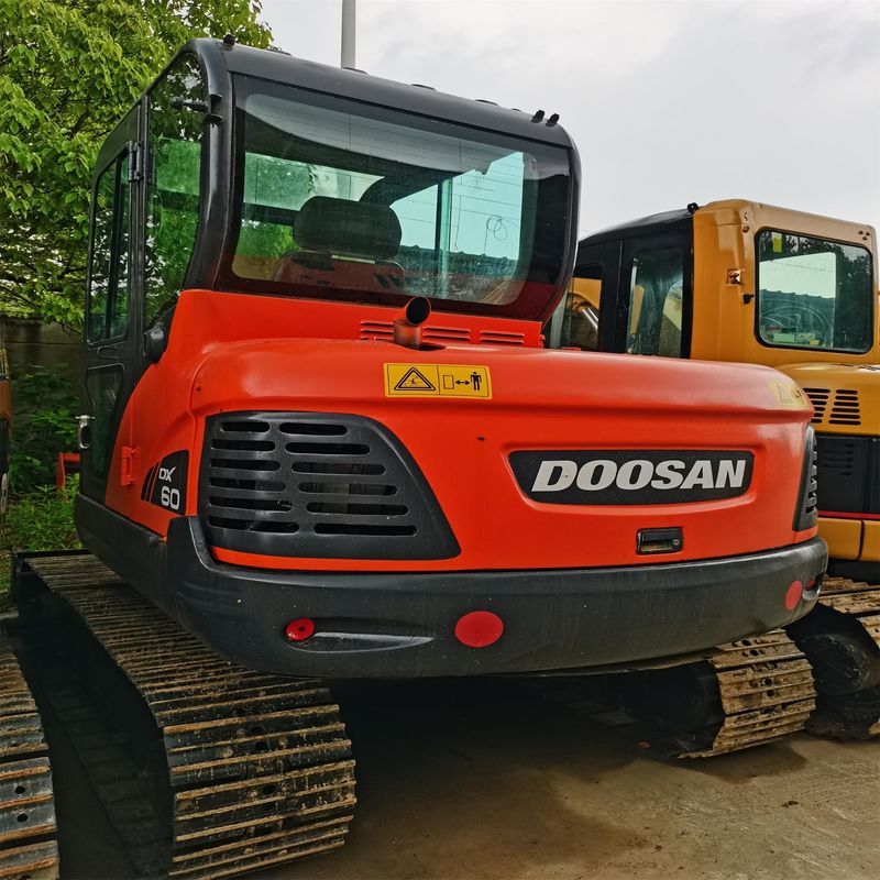digunakan mini excavator asli mini penggali Doosan DX 60 mini digunakan excavator