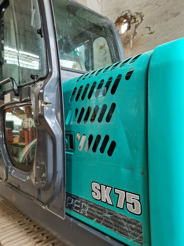 Kobelco SK200 Digunakan mini penggali Kobelco SK75 Kualitas bagus Harga murah bekas hidraulik crawler excavator asal Jepang