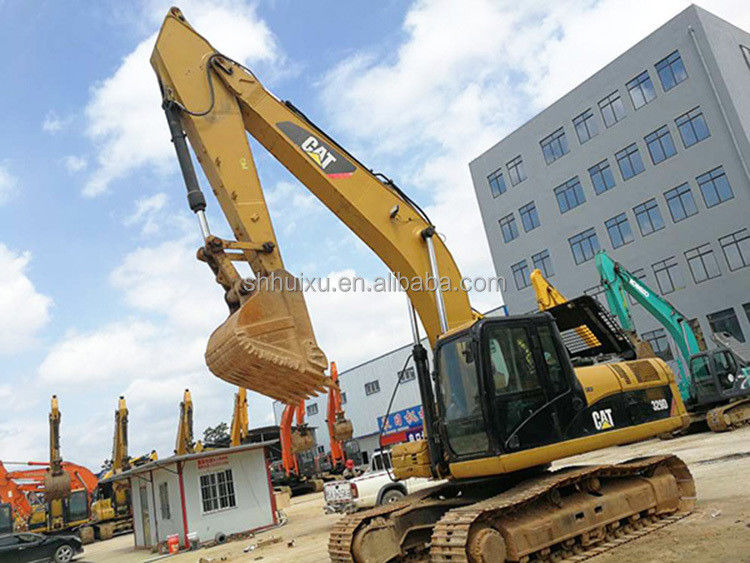 Digunakan penggali ulat 329d/ bekas penggali merangkak CAT329 dalam kondisi baik untuk dijual ulat dalam stok