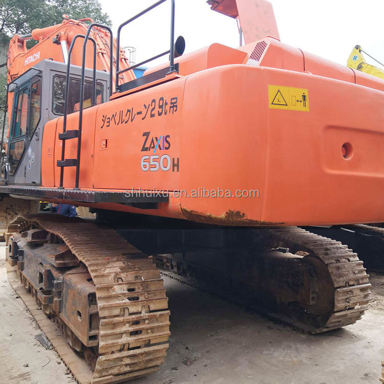 Hitachi jual panas bekas besar Crawler Excavator HITACHI 650 kondisi baik Mesin penggali bekas Jepang untuk dijual