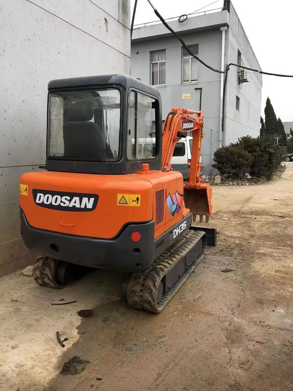 digunakan excavator doosan DH35 mini excavator harga bagus digunakan doosanDH35 excavator