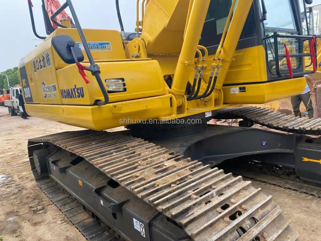 Komatsu Mesin penggali crawler hidraulik bekas kualitas baik Mesin penggali bekas asal Jepang digunakan komatsu pc200-8 excavator Komatsu Excavator