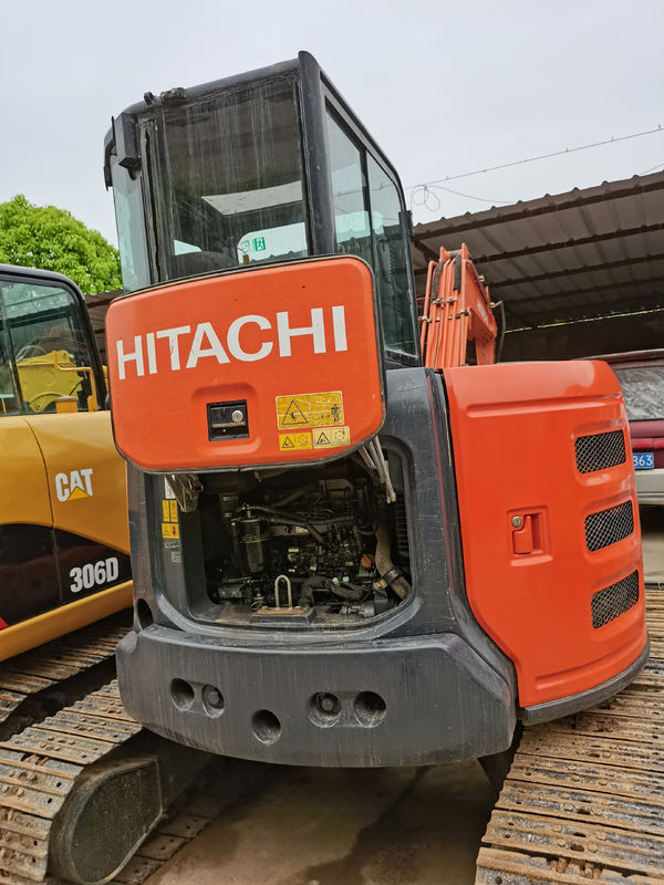 Digunakan Hitachi55U mini excavator untuk dijual bekas Hitachi mini digge 55U