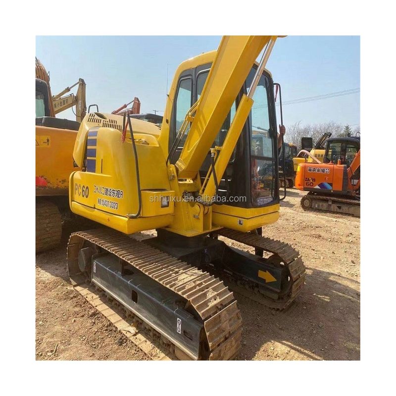 Komatsu PC60 excavator crawler hidrolik 6 ton kualitas tinggi bekas excavator asal Jepang harga murah Komatsu Excavator