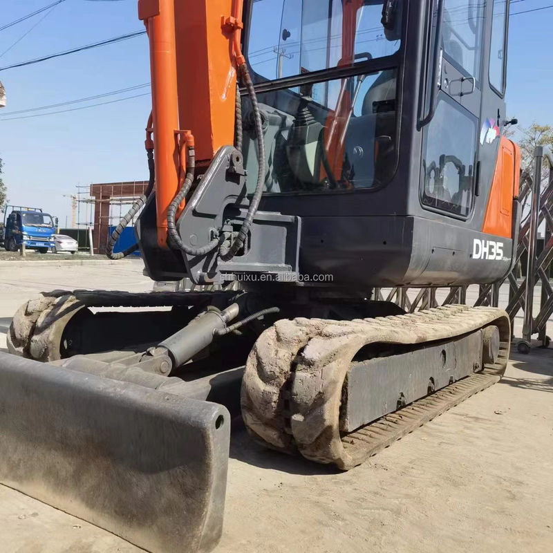 Doosan jual panas bekas Original Doosan DH35 excavator,Doosan mini excavator dengan pisau dozer,Doosan DH35 DH55 DH60 DH70 DH80 DX80 DX75 dalam stok