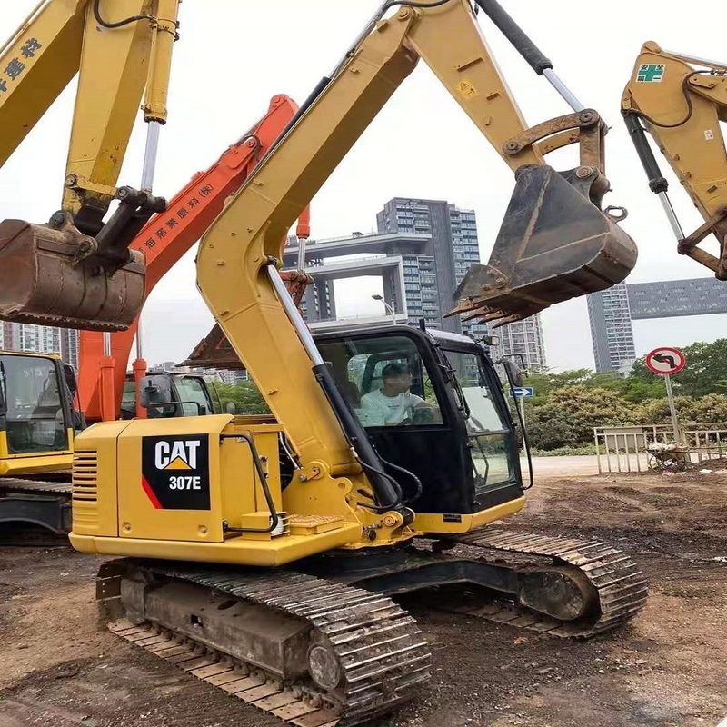 CAT307E bekas excavator, kinerja sempurna, tindakan cepat, harga rendah, dua tahun jaminan kualitas