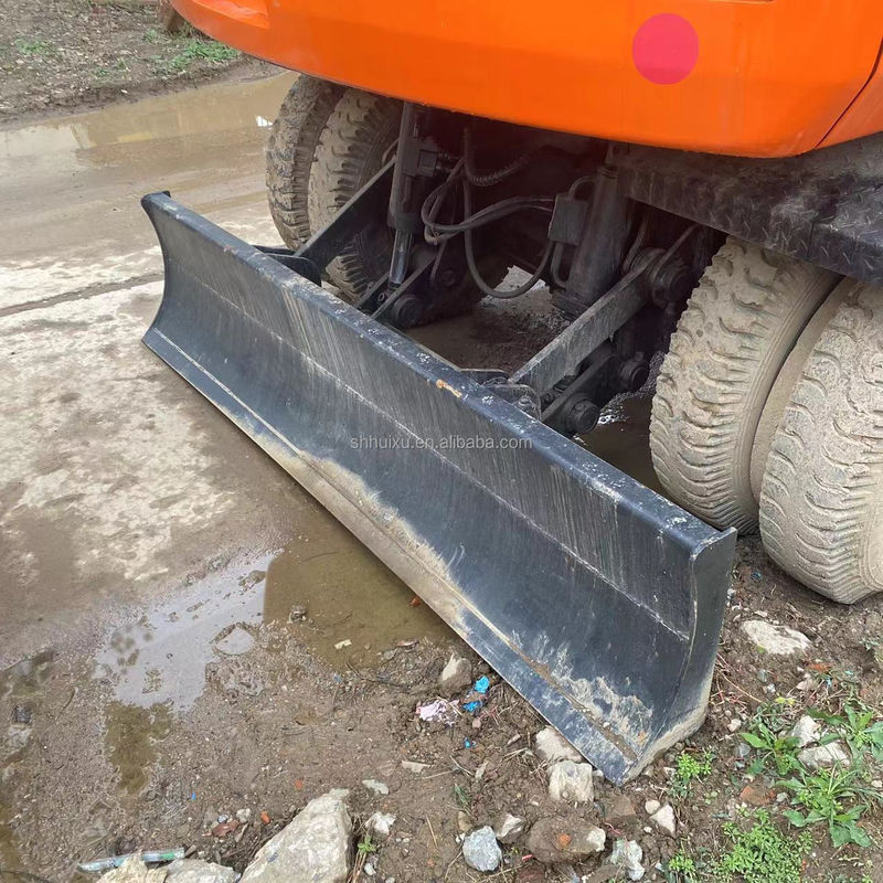 Doosan jual panas jual panas bekas Doosan DH150 W-7 Digunakan Excavator dalam Kondisi Baik Excavator Roda.