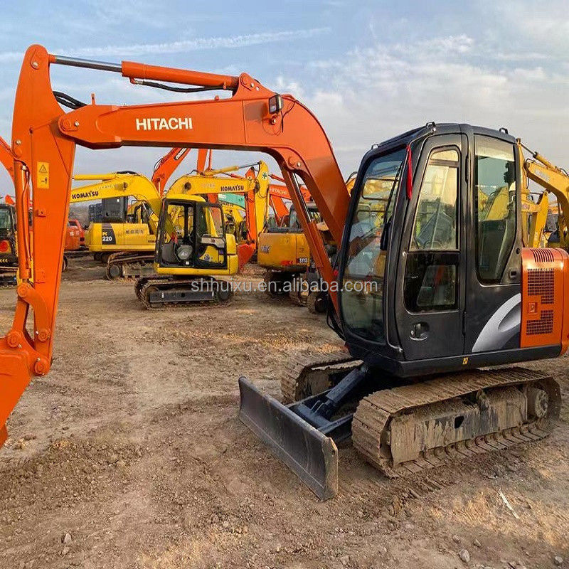 Hitachi dalam stok Hitachi ex60 Jepang bekas jual excavator/Tangan kedua hidraulik Crawler Excavator kondisi baik HITACHI 60