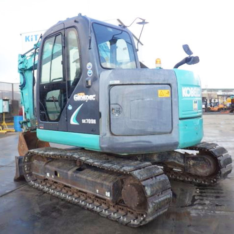 Kualitas tinggi Jepang Kobelco SK70SR Mini digunakan Excavator 7 ton Kobelco SK 70SR kecil digunakan Excavator