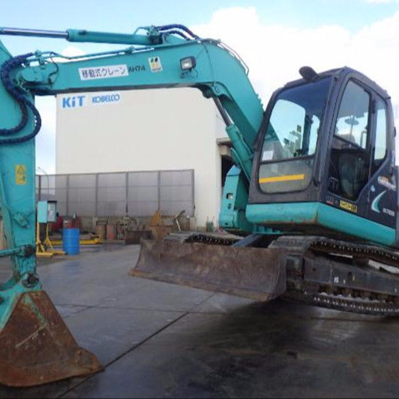 Kualitas tinggi Jepang Kobelco SK70SR Mini digunakan Excavator 7 ton Kobelco SK 70SR kecil digunakan Excavator
