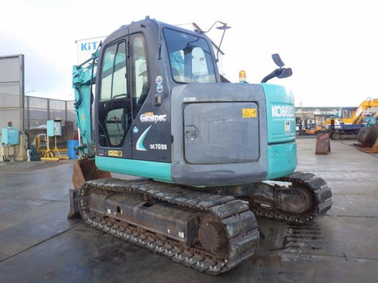Kualitas tinggi Jepang Kobelco SK70SR Mini digunakan Excavator 7 ton Kobelco SK 70SR kecil digunakan Excavator