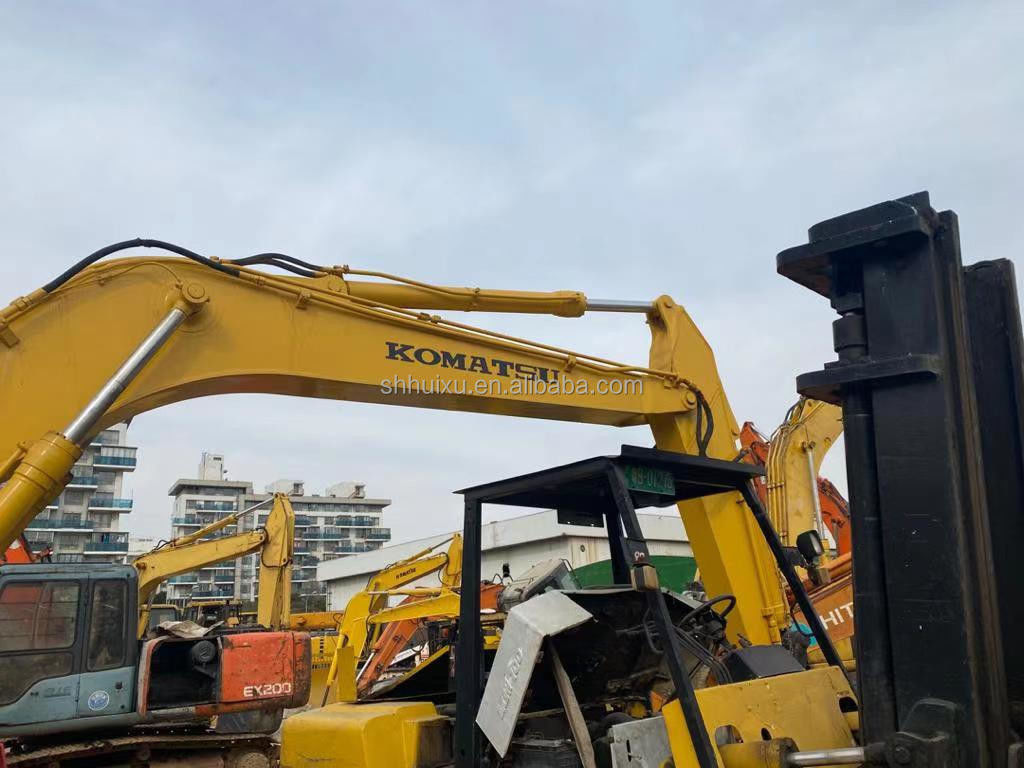 Komatsu Digunakan komatsu PC200-7 crawler excavator mesin penggali tangan kedua asal Jepang untuk dijual Komatsu Excavator