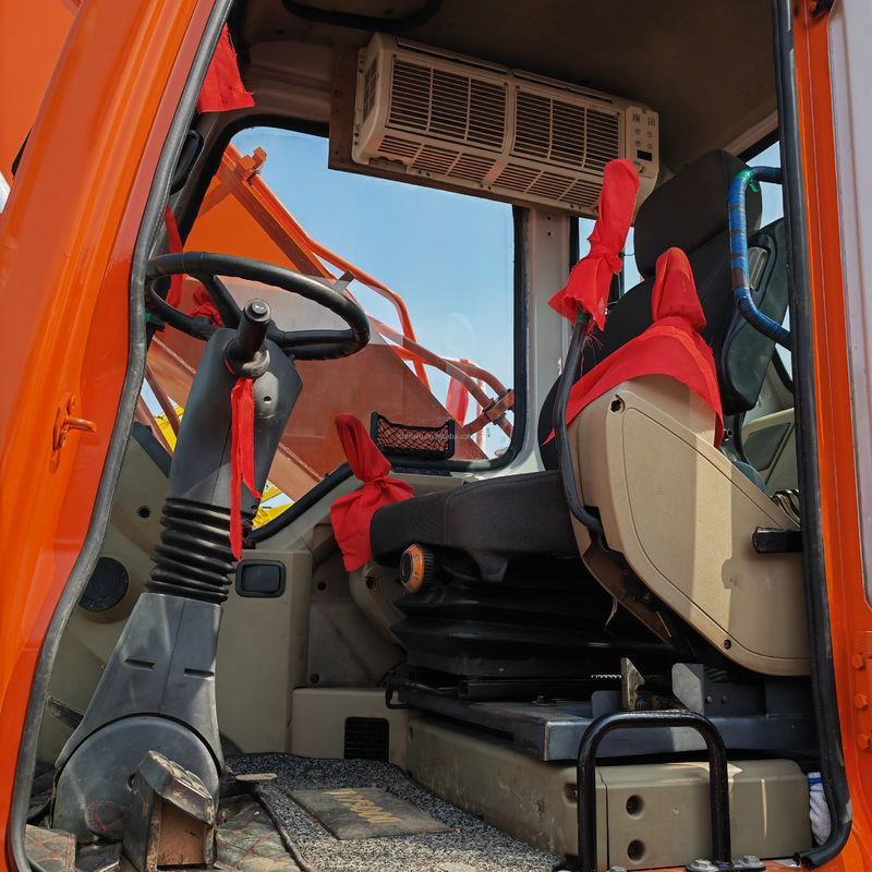 Doosan penjualan panas Baru Jual barang bekas Doosan DH150 roda excavator, 90 baru/digunakan excavator Doosan