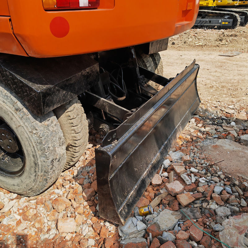 Doosan penjualan panas Baru Jual barang bekas Doosan DH150 roda excavator, 90 baru/digunakan excavator Doosan